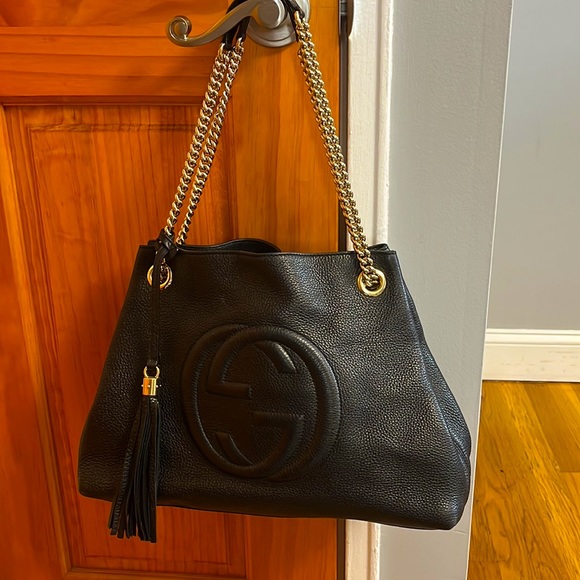 COPY - Authentic Gucci Soho bag in black - Picture 1 of 6